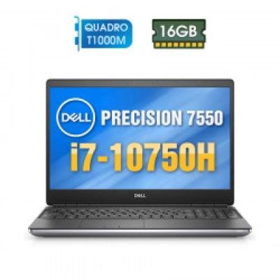 Dell Precision 7550 - Intel Core i7 10750H | Quadro T1000M