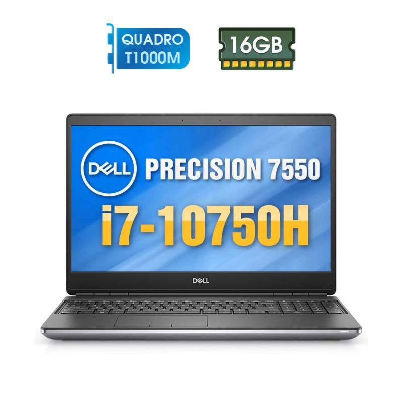 Dell Precision 7550 - Intel Core i7 10750H | Quadro T1000M